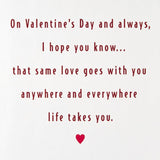 Hallmark Valentine's Day Card for Son or Daughter from Mom (Stitched Hearts)