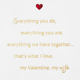 Hallmark Valentine's Day Card for Wife (Always & Forever)