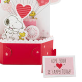 Hallmark Paper Wonder Musical Peanuts Pop Up Valentines Day Card (Plays Linus and Lucy), 999VCG1021