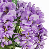 Vickerman Everyday Artificial Lavender Wistera Bush 19" Long - Sophisticated Faux Flowers with Lifelike Appearance for Indoor Use - Add Charm to Your Space with These Maintenance-Free Fake Bushes