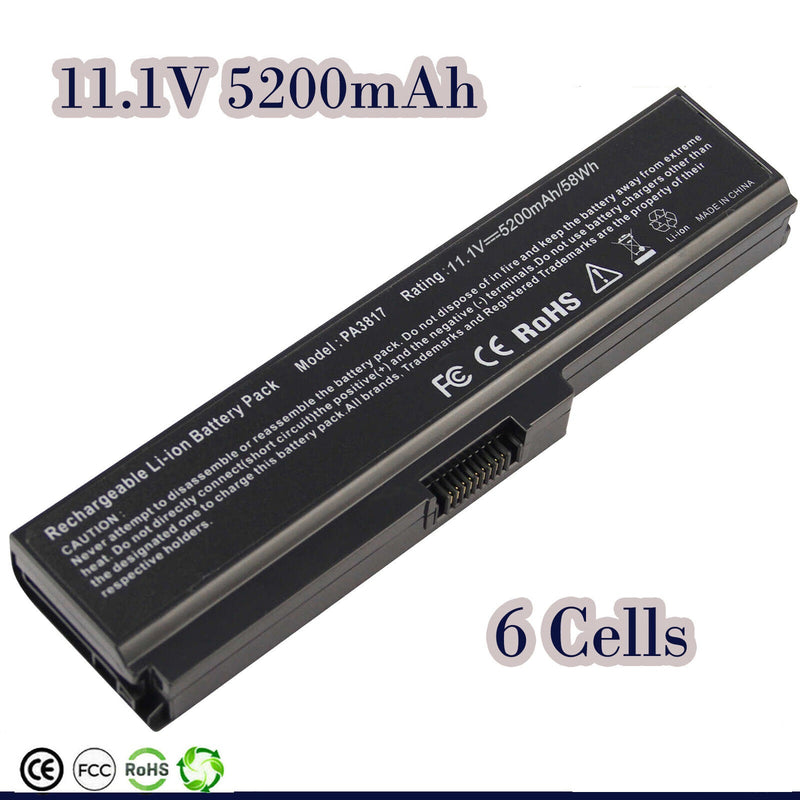 Laptop Battery For Toshiba Satellite L745 L750 L755 L755D Pa3817U-1Brs Pabas228