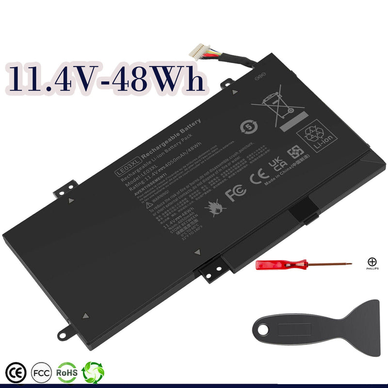 Le03Xl Battery For Hp Pavilion X360 13-S192Nr 13-S120Ds 796356-005 Hstnn-Ub6O