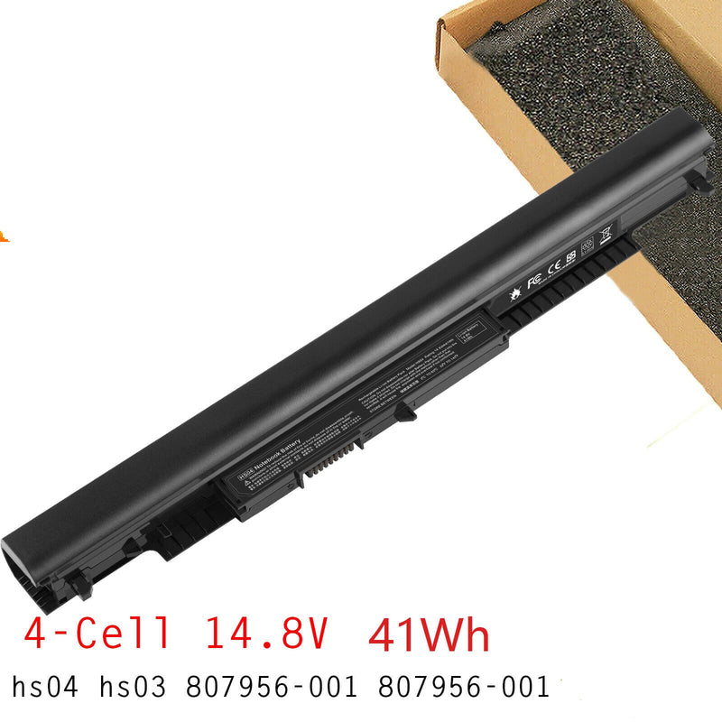 For Hp 4-Cell Battery Hs03 Hs04 Hstnn-Lb6V 807957-001 807956-001 Battery