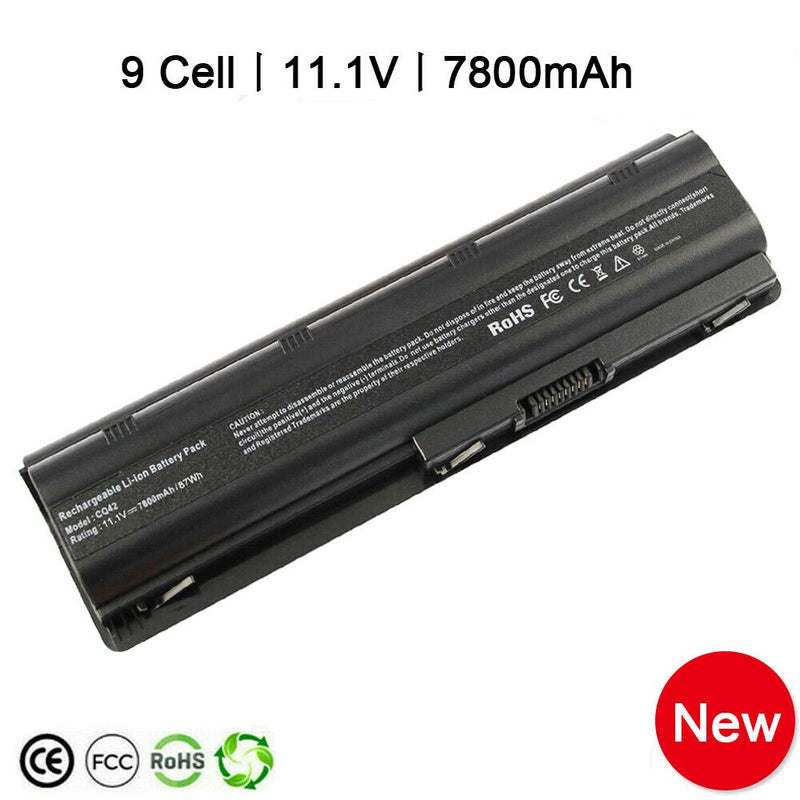 Laptop 9 Cell Battery For Hp Pavilion Dv7 Dv6 Dv5 G6 G7 Dm4 G72 593553-001 Cq42