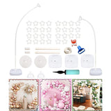 8FT & 6FT Half Arch Stand Kit β Durable Balloon Frame for Party Decorations