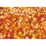 7x5ft Fall Autumn Photo Backdrop Maple Leaf Pumpkin Thanksgiving Harvest Forest Party Banner