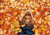 7x5ft Fall Autumn Photo Backdrop Maple Leaf Pumpkin Thanksgiving Harvest Forest Party Banner