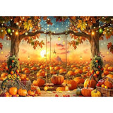 7x5ft Fall Photography Backdrop Thanksgiving Pumpkin Autumn Friendsgiving Farm Harvest Banner