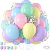 Pastel Balloon Set 12 Inch Assorted Colors for Birthday Baby Shower and Wedding Decor