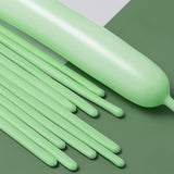 Pastel Green Balloon Set 260 Pcs for Baby Shower Birthday and Wedding Decor