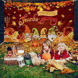 Happy Fall Banner 72x44 Inch Thanksgiving Party Backdrop Autumn Festival Decor