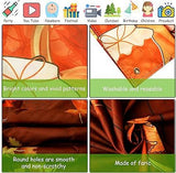 Happy Fall Banner 72x44 Inch Thanksgiving Party Backdrop Autumn Festival Decor