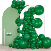 Dark Green Balloon Arch Kit 155pcs Emerald Hunter Forest Green Balloons for Party Decor