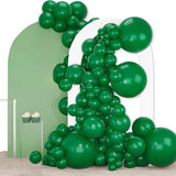 Dark Green Balloon Arch Kit 155pcs Emerald Hunter Forest Green Balloons for Party Decor