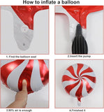 171-Piece Christmas Balloon Garland Kit with Sage Green, Red, White & Gold Balloons for Party