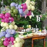Green & Pink Balloon Arch Kit, Party Garland Décor