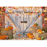 Thanksgiving Day Backdrop 7x5FT Pumpkin Harvest Autumn Decor for Party Photos
