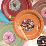 Fall Party Tableware Set: 60PCS Autumn Plates and Napkins