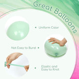 Pink and Green Balloon Set 60 Pcs for Hawaiian Baby Shower and Birthday Decor