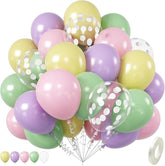 Pastel Balloon Set 12 Inch Assorted Colors for Birthday Party Decor
