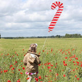 12PCS Large Red Christmas Candy Cane Foil Balloons Set for Holiday Party Decorations