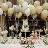 Vanilla Brown Balloon Arch Kit 140pcs Light Brown Balloons for Boho Party Decorations