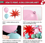 Pastel Christmas Balloon Arch Kit | Gingerbread Candy Cane Décor