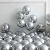 Pink Winter Wonderland Balloon Garland Arch Kit with Snowflake Balloons for Party Decor