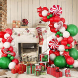 106-Pc Dark Green Balloons Set in Various Sizes for Christmas, Birthday & Party Decor