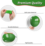 60 Pcs 12 Inch Christmas Balloons Red Green White with Confetti for Party Decor