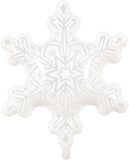 5 PCS 36 Inch Clear Snowflake Foil Balloons Christmas Winter Wonderland Decor