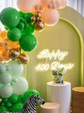 50-Pack 12-Inch Green Latex Balloons for Birthday, Baby Shower & Party Decor