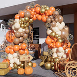 Fall Balloon Arch Kit for Thanksgiving Baby Shower and Pumpkin Harvest Party