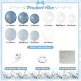 Dusty Blue Balloon Arch Kit: Pastel Party Decorations