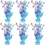 Metallic Foil Snowflake Spray Centerpieces for Winter Wonderland Party Decor