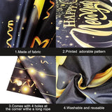 Extra Large Happy New Year Banner 2026 72x44 Inch Backdrop Party Decorations