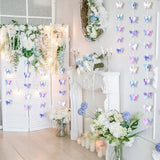 3D Butterfly Hanging Garland Set for Wedding Birthday Baby Shower and Party Decorations