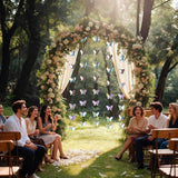 Four Piece Butterfly Hanging Garlands 3D Laser Butterfly Streamers for Parties
