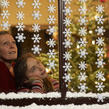 36 Piece Silver Snowflake Garland Winter Wonderland Hanging Decor
