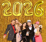 2026 Balloon Numbers 40 Inch Gold New Year Eve Party Decorations Foil Balloons