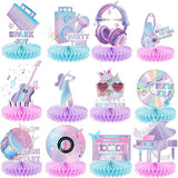 12 Pcs Iridescent New Year 2026 Table Centerpieces Eve Party Decor