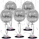 Disco Ball Balloon Centerpiece Kit, 78 Pcs Party Decorations