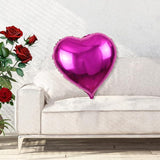 XL Pink Heart Balloon Large Heart Foil for Valentines Wedding Birthday Party Decor