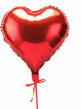 LOVE Heart Foil Balloons 45CM Red Valentines Wedding Birthday Party 10PCS