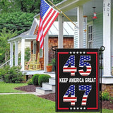 Garden Flag, Patriotic Outdoor Decor (12x18 Inch Double Sided Polyester)