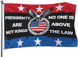 Presidents Are Not Kings Flag Protect Democracy Political Protest Outdoor Banner