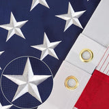 American Flag 3x5 Ft Durable Heavy Duty Polyester Waterproof Fade Resistant Outdoor US Flag