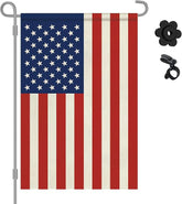 12x18 Inch American Flags Garden Flag Double Sided Patriotic USA President Day Decor