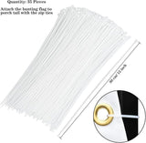 American Flag Bunting Patriotic Pleated Fan Flag USA Outdoor Presidents Day Set 8