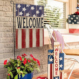 Colorlife Patriotic President Day Garden Flag Double Sided Yard Decoration